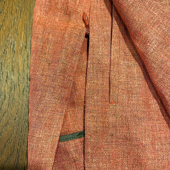 EUC A-K-R-I-S silk / linen blend blazer - Picture 4 of 5